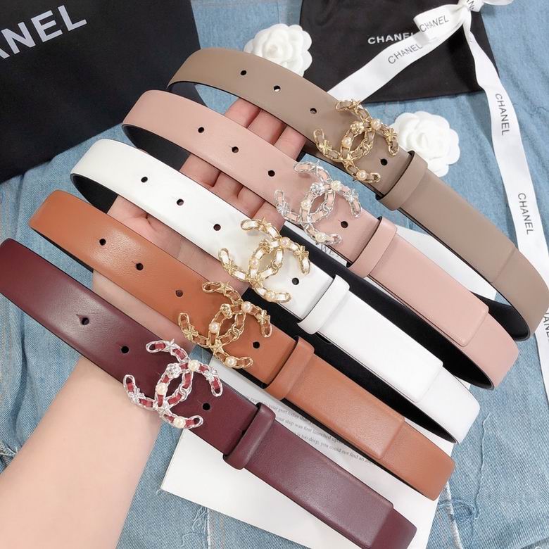 Chanel Belt 30mmX95-110cm 7D18
